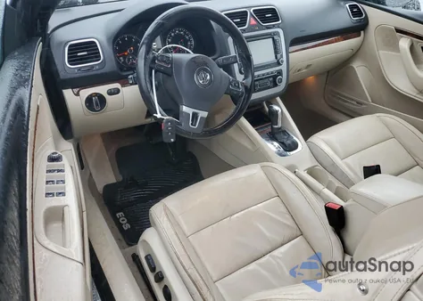 2012 Volkswagen Eos Lux z USA, uszkodzony, nr VIN WVWFW7AH3CV017100